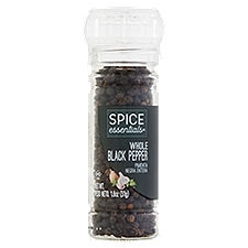 Spice Essentials Black Pepper, Whole, 1.8 Ounce