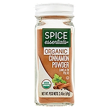 Spice Essentials Organic Cinnamon Powder, 2.45 oz, 2.45 Ounce