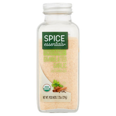 Spice Essentials Organic Granulated Garlic, 7.72 oz