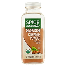 Spice Essentials Organic, Cinnamon Powder, 5.19 Ounce