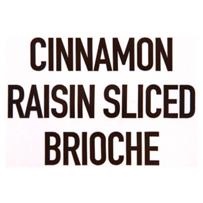 Euro Classic Cinnamon Raisin Sliced Brioche, 17.6 oz