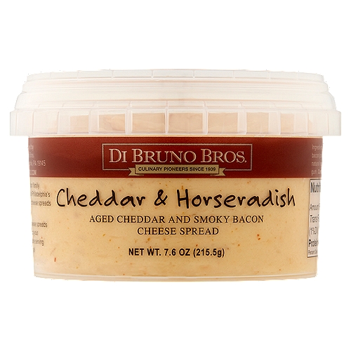 Di Bruno Bros. Cheddar & Horseradish Cheese Spread, 7.6 oz
