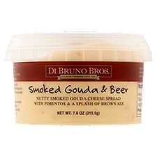 Di Bruno Bros. Smoked Gouda & Beer, Cheese Spread, 7.6 Ounce
