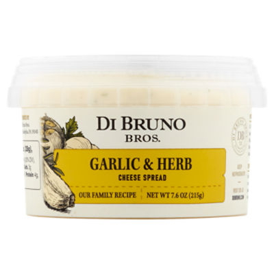 Di Bruno Bros. Roasted Garlic & Herb Cheese Spread, 7.6 oz