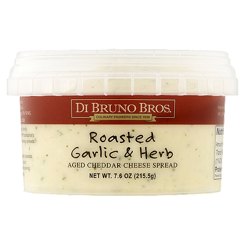 Di Bruno Bros. Roasted Garlic & Herb Cheese Spread, 7.6 oz
