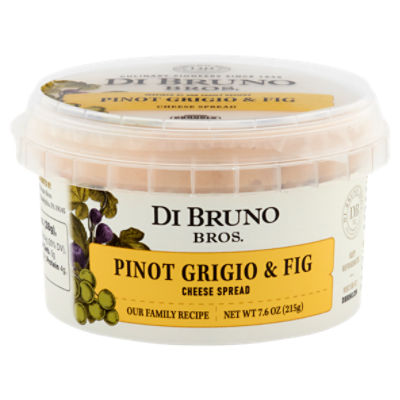 Di Bruno Bros. Pinot Grigio & Fig Cheese Spread, 7.6 oz - Fairway