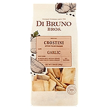 Di Bruno Bros Garlic Crostini Artisan Italian Crackers, 7.04 oz, 7.04 Ounce