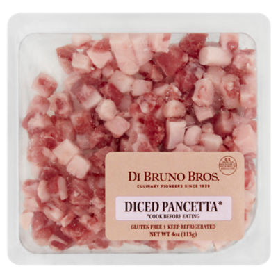 Di Bruno Bros. Diced Pancetta, 4 oz