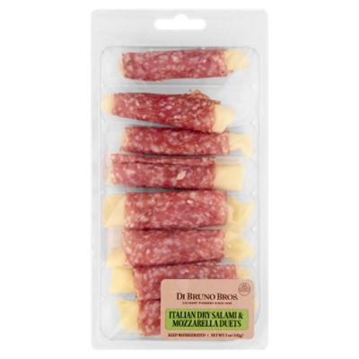 Di Bruno Bros. Italian Dry Salami & Mozzarella Duets, 5 oz