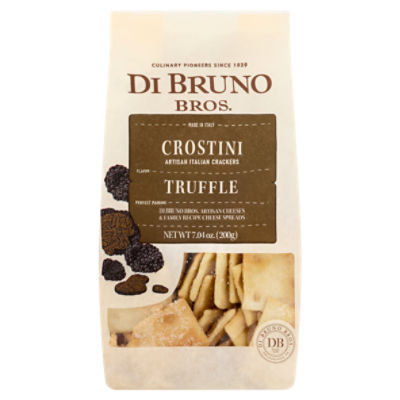 Di Bruno Bros. Truffle Crostini Artisan Italian Crackers, 7.04 oz