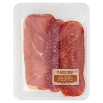 Di Bruno Bros. Salchichón, Jamón Serrano & Chorizo Tray, 6 oz