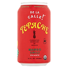 De La Calle! Tepache Mango Chili Fermented Beverage, 12 fl oz