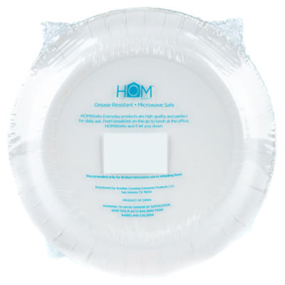 HomWorks - HomWorks, Paper Plates, Everyday, 10 Inch (24 count