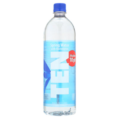 Ten Alkaline 10pH Spring Water, 1 liter