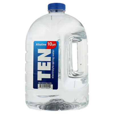 Ten Alkaline 10pH Electrolyte Spring Water, 128 fl oz