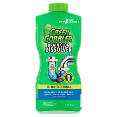 Green Gobbler Drain Clog Dissolver, 31 fl oz