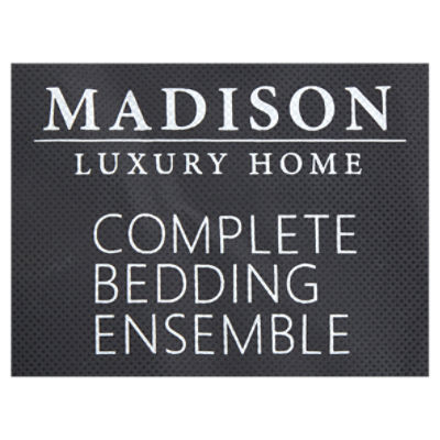 Madison Luxury Home Complete 8 Piece Full Bedding Ensemble
