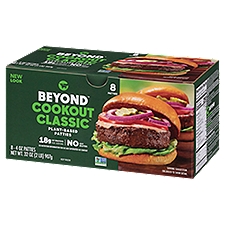Beyond Meat Cookout Classic Burger Patties, Plant-Based, 8 Each