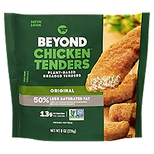 Beyond Meat Beyond Chicken Original Plant-Based Breaded Tenders, 8 oz, 8 Ounce