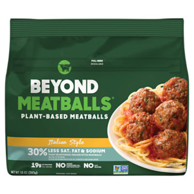 Beyond Meat Italian Style Plant-Based Meatballs, 10 oz, 10 Ounce
