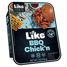 Like Meat Plant-Based, BBQ Chick'n, 7 Ounce