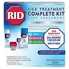 Rid Lice Treatment Complete Kit