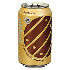 Poppi Root Beer Prebiotic Soda, 12 fl oz
