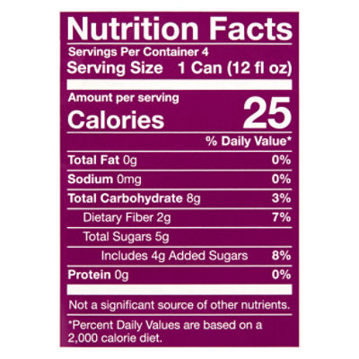 Poppi Cherry Cola Prebiotic Soda, 12 fl oz, 4 count