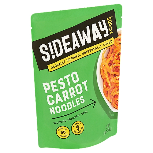 Sideaway Foods Pesto Carrot Noodles, 8.5 oz