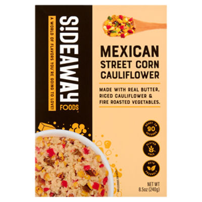 S!deaway Foods Mexican Street Corn Cauliflower, 8.5 oz