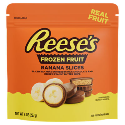 Reese's Banana Slices Frozen Fruit, 8 oz