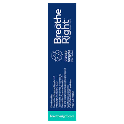 Breathe Right Calming Lavender Scented Drug-Free Nasal Strips for Nasal  Congestion Relief, 10 count 