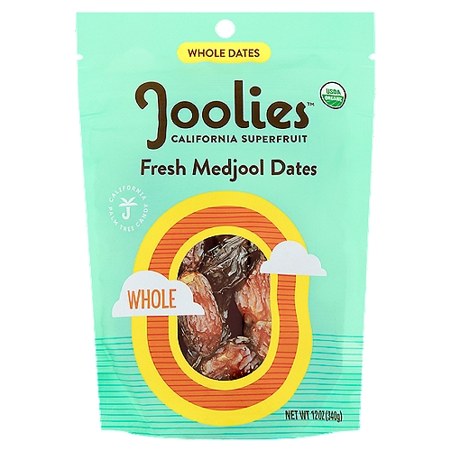 Joolies Whole Fresh Medjool Dates, 12 oz