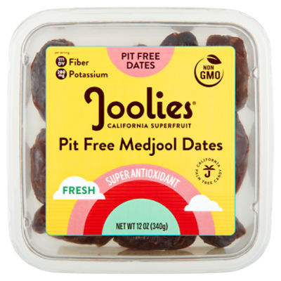 Joolies Fresh Pit Free Medjool Dates, 12 oz, 12 Ounce