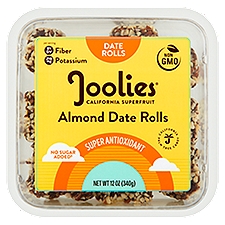 Joolies Almond Date Rolls, 12 oz