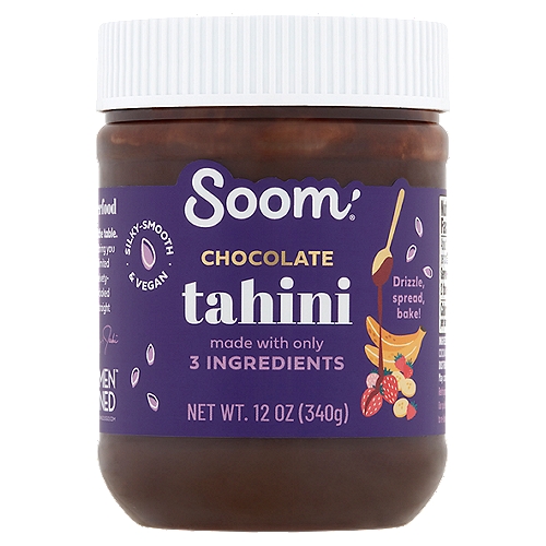 Soom Chocolate Tahini, 12 oz