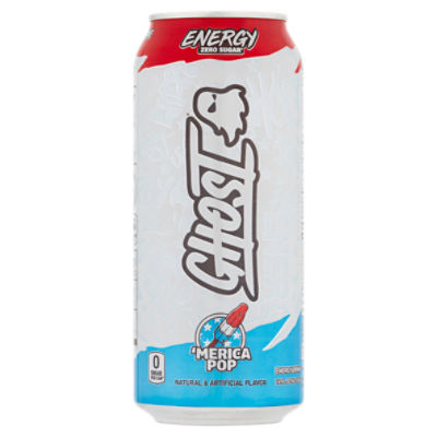 Ghost Merica Pop Energy Drink, 16 fl oz