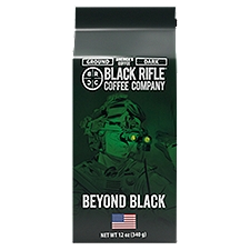 Black Rifle Coffee Company Beyond Black Ground Dark America's Coffee, 12 oz