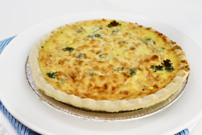 Fresh Made Large Broccoli Cheese Quiche - Sold Cold, 20 oz Image 4 of 4