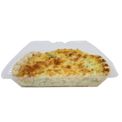 Fresh Made Broccoli Quiche, Sold Cold, 10 oz