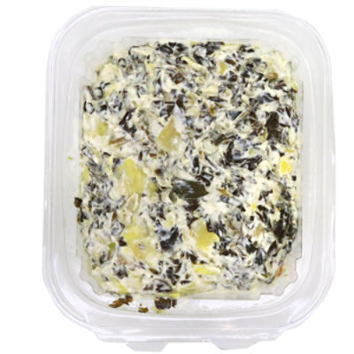 Fresh Made Spinach and Artichoke Dip, Sold Cold, 12 oz