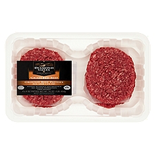 Diamond Valley 93% Lean / 7% Fat Ground Beef Patties, 4 oz, 4 count, 16 Ounce