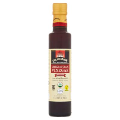 Gourmante Greek Red Grape Vinegar Limited Edition, 8.45 fl oz