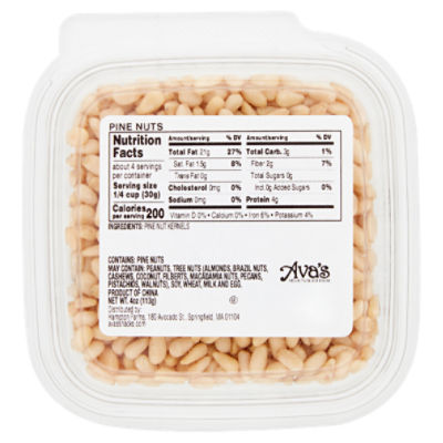 Ava's Pine Nuts, 4 oz