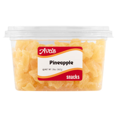 Ava's Pineapple Snacks, 20 oz