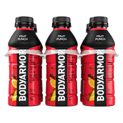 BodyArmor Fruit Punch Flavor Sports Drink, 16 fl oz, 6 count