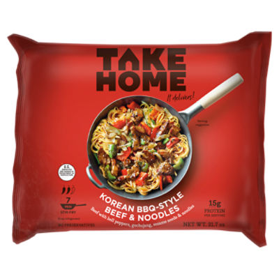 Take Home Tonight Korean BBQ Style Beef, 21.7 oz, 21.7 Ounce