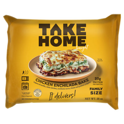 Take Home Tonight Chicken Enchilada Bake Family Size, 38 oz, 38 Ounce