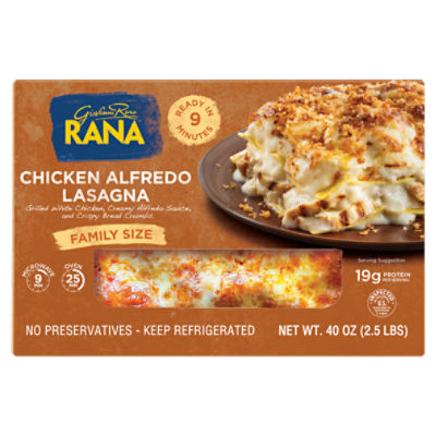 Rana Chicken Alfredo Lasagna Family Size, 40 oz, 40 Ounce