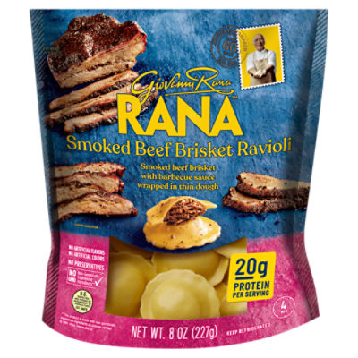 Giovanni Rana Rana Smoked Beef Brisket Ravioli, 8 oz